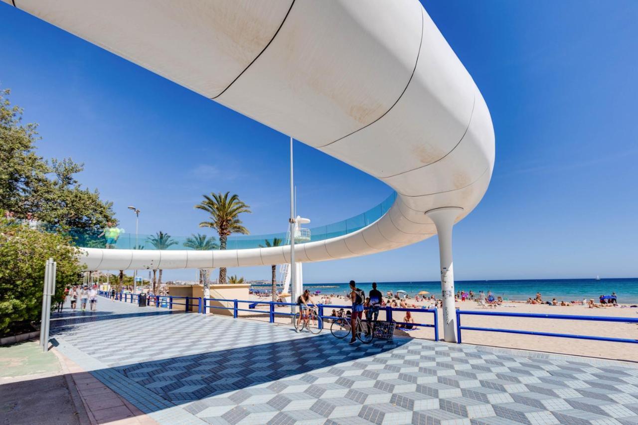Hb Apartments - Apartamento Plaza Luceros Playa Alicante Loft Com Buitenkant foto