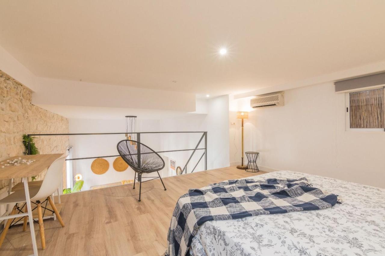 Hb Apartments - Apartamento Plaza Luceros Playa Alicante Loft Com Buitenkant foto